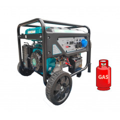 Генератор ГАЗ/бензиновий INVO H9000D-G 7.2/7.7 кВт з електрозапуском