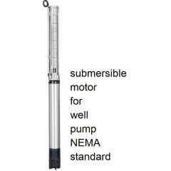 Multi-stage submersible 6” pump VSXT 617-40