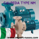 pressure up to 95 m, supply up to 192 m3/h. type NM80/250