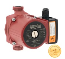 Circulation pump 100W Hmax 6m Qmax 75l/min Ø1½ 130mm + nuts Ø1 AQUATICA (774133)