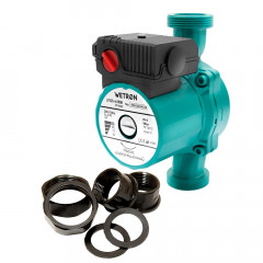 Circulation pump 100W Hmax 6m Qmax 50l/min Ø1 1/2 180mm Ø1 WETRON LP325–4/180C (774332)