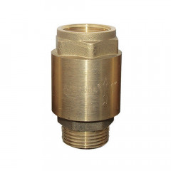 Check valve (reinforced) 1M×1F (brass) euro AQUATICA (779655)