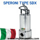 Stainless steel submersible drainage pump SDX