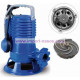 Fecal submersible pump GR Blue PRO series with chopper